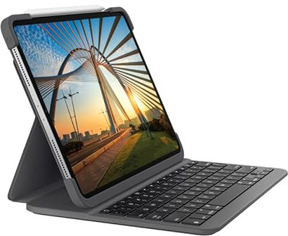 Logitech Slim Folio Pro Graphite Bluetooth QWERTY