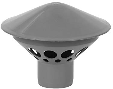 HT System | Entlüftungshaube Grau DN 50