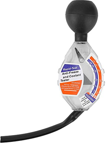 Tipo de marcación Prueba rápida Medidor de densidad de anticongelante Refrigerante de glicol de etileno Probador de anticongelante de automóvil Accesorios de probador de refrigerante