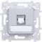 Prise RJ45 catégorie 6 STP/SFTP pour Grade 3- Essensya - Titane - WE226T - Hager