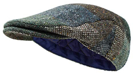 Borges & Scott Die Strand Galway - Irish Tweed Flat Cap - Strand - Groß