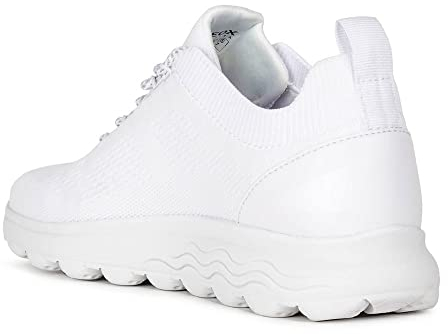 Geox D Spherica A, Zapatillas Mujer, Blanco, 41 EU