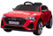 HOMCOM Voiture électrique Enfants sous Licence Audi e-tron Sportback, véhicule électrique 12V, Max. 5 Km/h, avec télécommande 2,4G, phares LED, Musique, klaxon, Port USB, MP3, Rouge