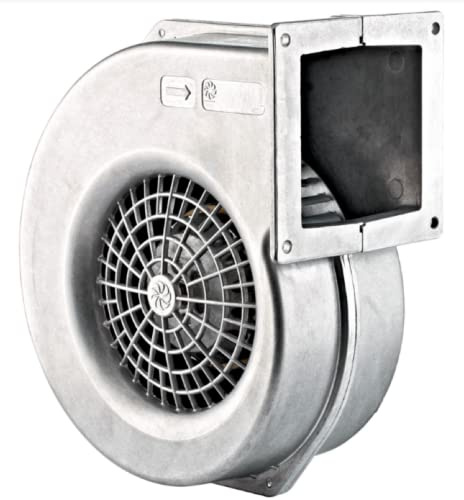 UZMAN Ventilador radial industrial soplador de presión soplador de caldera Fuego forjado Ventiladores radiales de aluminio o chapa de acero - 230 V - 450m³/h hasta 1150m³/h