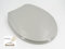 ADOB Premium Soft WC Sitz gepolstert Farbe manhattan grau mit Absenkautomatik, 69750