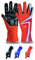 TK Gants de karting avec motif imprimé (rouge, S)