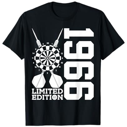 LIMITED EDITION 1966 DARTS 60. GEBURTSTAG T-Shirt