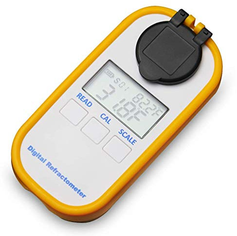 AMTAST Digital Kühlmittel Refraktometer für Auto Frostschutzmittel Harnstoff Tester Hand-Held Anti-Frost Refraktometer Antifreeze Lösung Reiniger