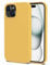 TIIXXA Silicone Case for iPhone 15 Case,Soft Ultra Slim Protective Shockproof Liquid Silicone Phone Case, Anti-Scratch Microfiber Lining, 6.1 Yellow