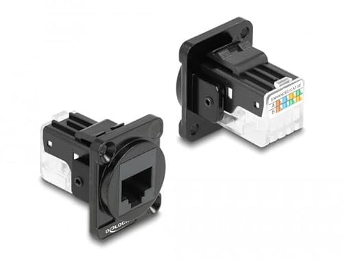 DeLOCK Typ D RJ45 Cat.6A Buchse auf LSA Buchse Marke Modul