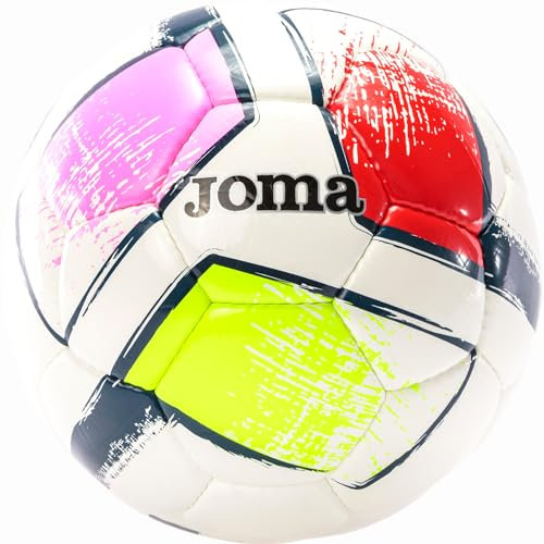 Joma Football Dali II 400649.203 Pallone, Adulti Unisex, Multicolore (Multicolore), 4