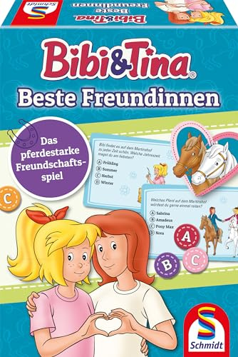 Schmidt Spiele 40654 Bibi und Tina, Beste Freundinnen, Kinderspiel