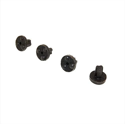 4 Stück Gummipads Grillrost Grillplatte WFS88511, 481246368017 WHIRLPOOL Backblech WFS88511, 481246368017 WHIRLPOOL