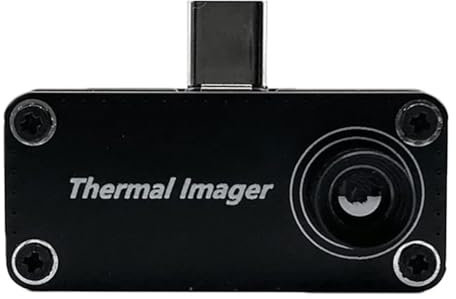 MILUZD Mini Appareil D'Imagerie Thermique Infrarouge, Petite Caméra D'Imagerie Thermique pour Téléphone Portable Android