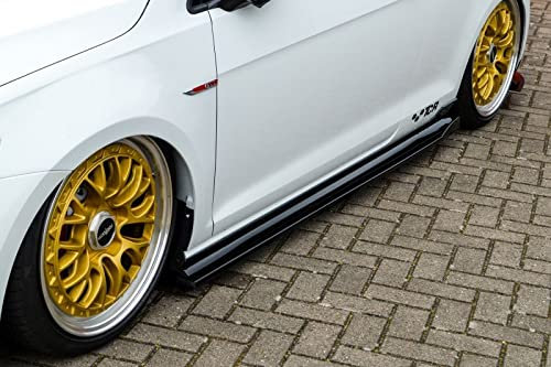 Performance Seitenschweller Addons / Klingen / Diffusoren / Schwellerabdeckungen für VW Golf 7 GTI TCR 2019+