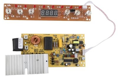 Calentador de inducción, Panel de control de calentamiento por inducción PCB de 1500W y , placa de circuito con pantalla Digital y opciones de funciones for cocina de inducción para quitar pernos y tu