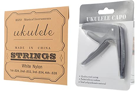 JOINPAYA Nylon Gitarrensaiten mit Kapodaster Gitarrenzubehörset für Klassische Gitarre