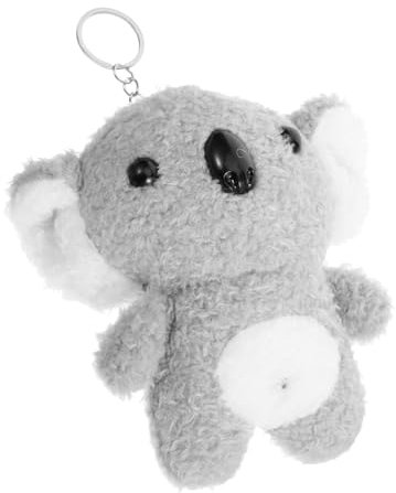 LIFKOME Plüsch Koala Schlüsselanhänger Weich Kuscheliger Keychain Für Rucksack Tasche Junge Mädchen Geburtstags Mitgebsel Partygeschenk