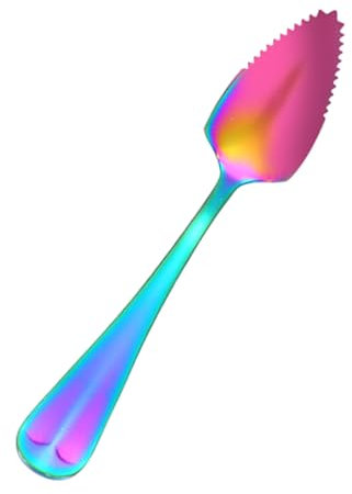 Cucharas de pomelo, cuchara de kiwi de precisión con fácil recogida de frutas, herramienta de cocina duradera con corte suave y eficiente, cuchara dentada para cítricos y frutas perfectamente