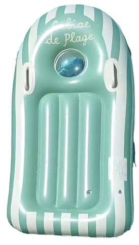 - | Tavola da nuoto portatile con manici | Scivolo d'acqua sportivo in giardino all'aperto e per feste estive