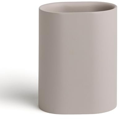 Möve Serenity Zahnbürstenhalter 8,5 x 6 x 11,5 cm aus Polyresin, Cashmere