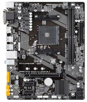 Fit For Gigabyte GA-A320M-S2H, AMD, Socket LGA 1151, DDR4, USB 3.0, SATA3. VGA, DVI y HDMI. Placas Base de computadora