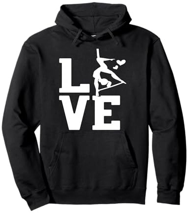 Aerial Dance Love Aerial Yoga Outfit Seide Tanzgeschenk Pullover Hoodie