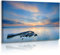 Fotoatelier Dirk Haas Premium Acrylglasbild XXL - Natur - Landschaft - Strand - Treibgut - Sonnenuntergang - Wellness - Steine - Acrylglas : 100 cm x 60 cm