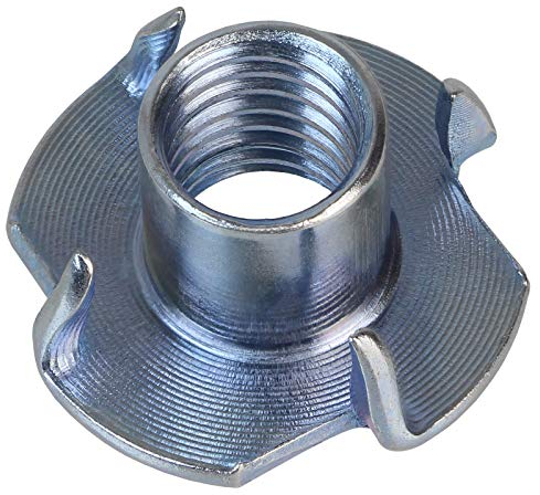 ALPIDEX 1000 Einschlagmuttern Verzinkt M 10 x 13 mm für Klettergriffe bzw. Kletterwand/Boulderwand