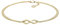 Elli Armband Damen Infinity Unendlichkeit Symbol in 375 Gelbgold