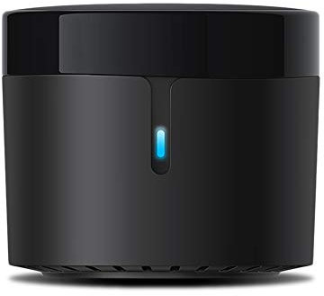 Broadlink RM4 Mini telecomando universale Wi-Fi + IR App Control Compatibile con Alexa - Supporta oltre 50.000 dispositivi domestici controllati IR TV, aria condizionata, DVD