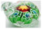 ARTE DEGLI ARGENTI Artes de Plata N.1 Tortuga 6 cm de Cristal de Murano con Madrinas en 6 Colores Diferentes aleatorios Made in Italy para Bodas Bautizo confirmación 10200