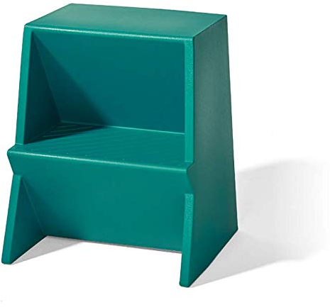 Richard Lampert Tritthocker Mono - Farbe: wasserblau (RAL 5021)