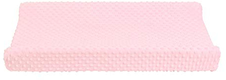 Asudaro Bezüge für Baby Wickelauflagen, Newborn Wickelauflagenbezug Wickelkissenüberzug Baby Touch Massage Dressing Wickeltische Wickelunterlage Wickelaufsatz für Wickeltisch, 81 * 41 * 13CM Rosa