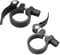 YEYIT 2 Pcs Bicycle Seatpost Clamps, Bicycle Seat Quick Release Tube Clamp,Aluminum Alloy Release Saddle Clip, 28.6mm&31.8mm Seat Tube Collars,Suitable for 25.4/27.2/28.6mm Bicycle Seatposts