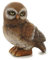 ES Deko Figur Eule 15 cm, Keramik Dekofigur Vogel Greifvogel Tier Eulen Figuren
