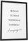 Papierschmiede® Typografie Poster, DIN A4 (21x30 cm), Wanddeko Wohnzimmer, Schlafzimmer, Küche, schwarz-weiß Bild mit Spruch OHNE Rahmen, Champagne