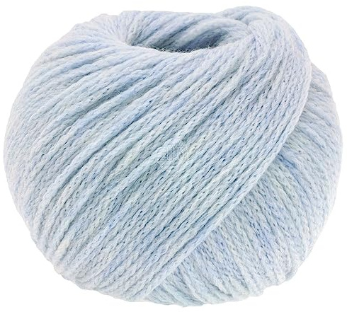 LANA GROSSA Cool Merino | Leichtes Kettengarn aus klassischer Merinowolle | Handstrickgarn aus 90% Schurwolle (Merino) & 10% Polyamid | 50g Wolle zum Stricken & Häkeln | 150m Garn FB 6