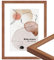 WANDStyle Bilderrahmen Kirschbaum-Optik 20x28 cm aus Holz im Stil Modern zum Aufhängen, Fotorahmen Made in Germany - H320