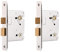 Probrico 2 Pack Mortice Door Latches for Internal Doors, Bathroom Door Latch for Interior Doors