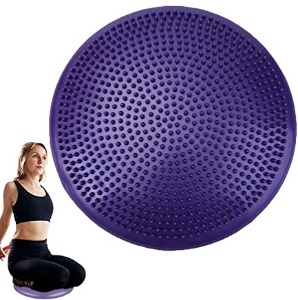 Equilibrio Yoga | Almohadilla Equilibrio para Ejercicio | Cojín para Equipos rehabilitación física - Espuma Entrenador Estabilidad para Entrenamientos, Yoga