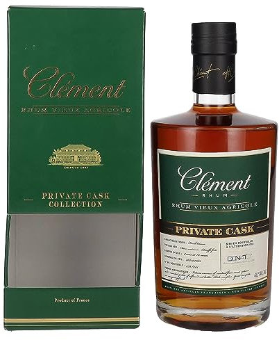 Clément Rhum Vieux Agricole PRIVATE CASK Oloroso 61,1% Vol. 0,7l in Giftbox