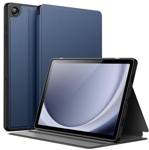 JETech Case for Samsung Galaxy Tab A9+ / A9 Plus 11-Inch 2023, Slim Folio Stand Protective Tablet Cover, Multi-Angle Viewing, Auto Wake/Sleep (Navy)