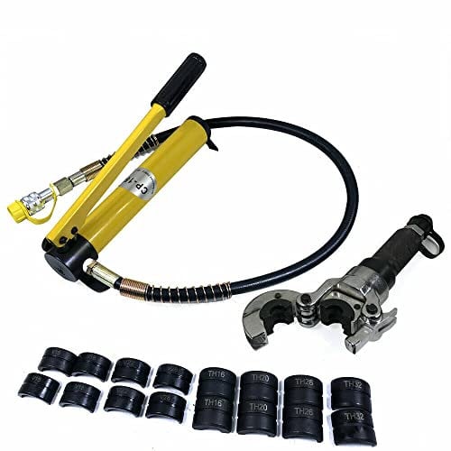 6T Hydraulik-Presszange, Hydraulik-Crimpzange Kontur, 360° Kupferrohr Radialpresse, Hydraulik-Crimpzange, V-TH Kontur, Schlauch mit Form