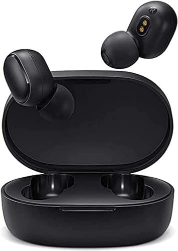 MusTech Mi True Wireless Earbuds 2 Airdots 2, Bluetooth Headset, Wireless Bluetooth 5.0 Earphones, Magnetic Charging Case (Global Version) Black