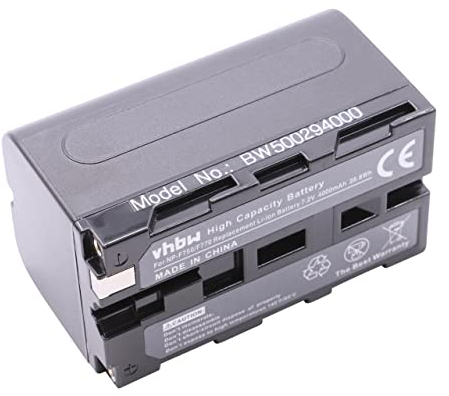 vhbw Akku kompatibel mit Yongnuo YN-508 3200K-5500K, YN-360S 5500K, YN-360S 3200K-5500K Videokamera Camcorder (3600 mAh, 7,2 V, Li-Ion)