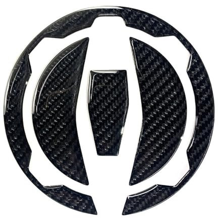 DHAEY Tank Pads Für K&awasaki Z900 Z400 Für Ninja 400 Ninja650 Z650 X300 Neue Für Ve&rsys 650 1000 Carbon Tankdeckel Aufkleber Aufkleber Zubehör