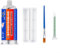 Kit de réparation de canne à pêche de qualité supérieure - 50 ml - Colle époxy AB - Parfait pour les bâtons sous-marins de mer et de route (noir)