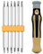 MYVVKIA Screwdriver Bit Set with Rubber Handle Insulated Screwdriver Set Multi Funk