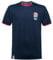 Official Mens England RFU Rugby Shirt, England RFU Rugby Fan T-Shirt, England Rugby Casual Top, England Rose Mens Leisure Tshirt (UK, Alpha, L, Regular, Regular, Navy)